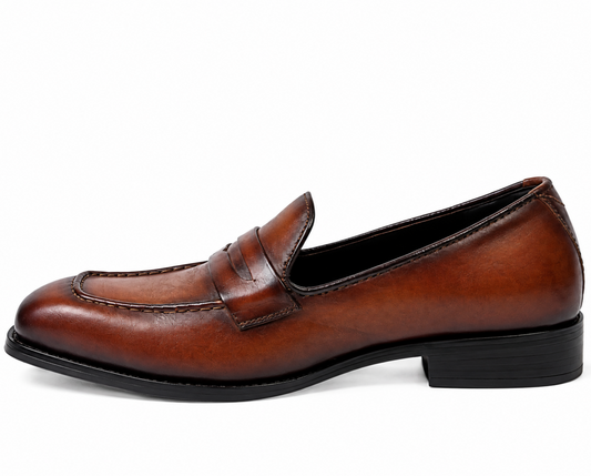 The Cognac Penny Loafer