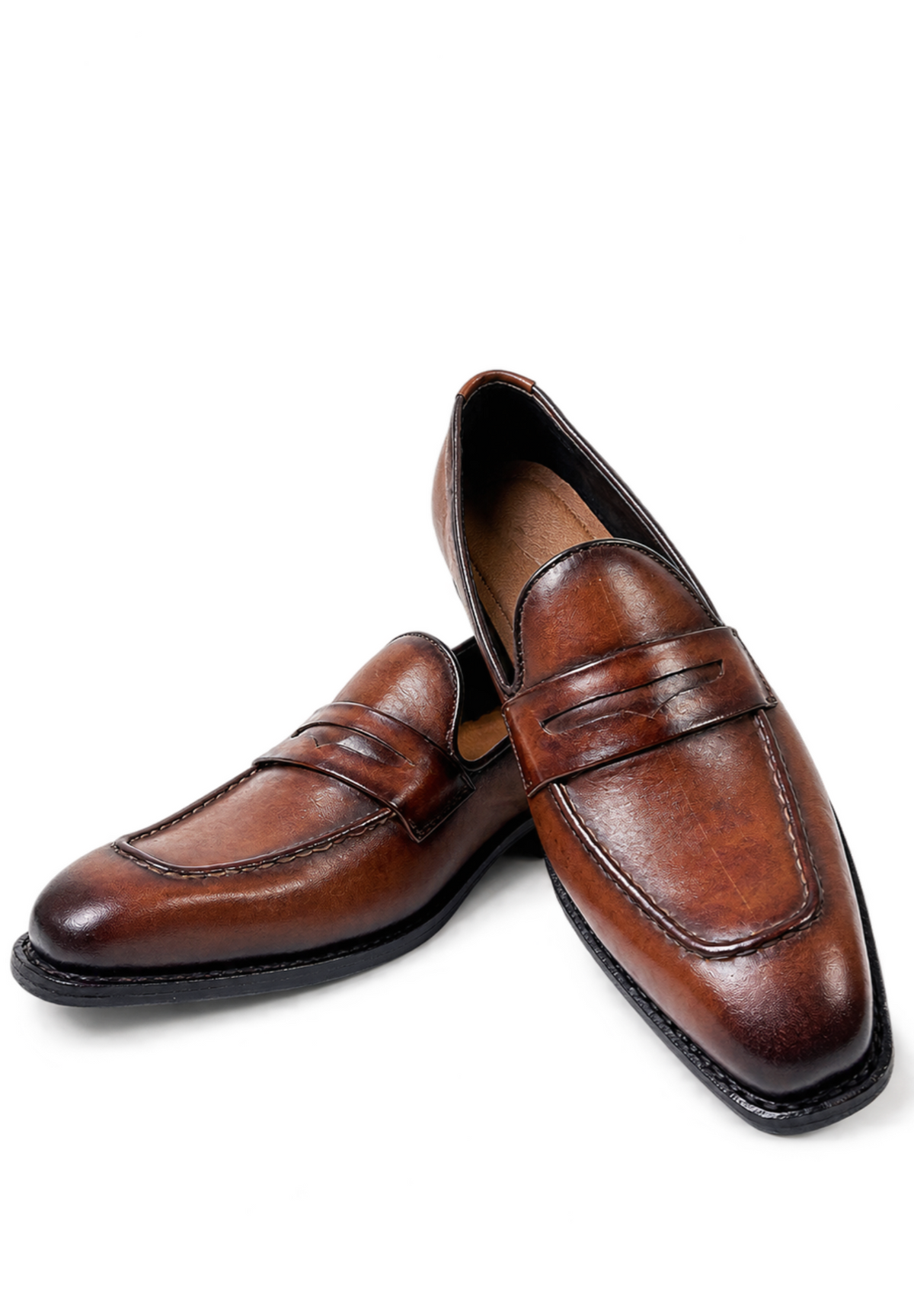 The Cognac Penny Loafer