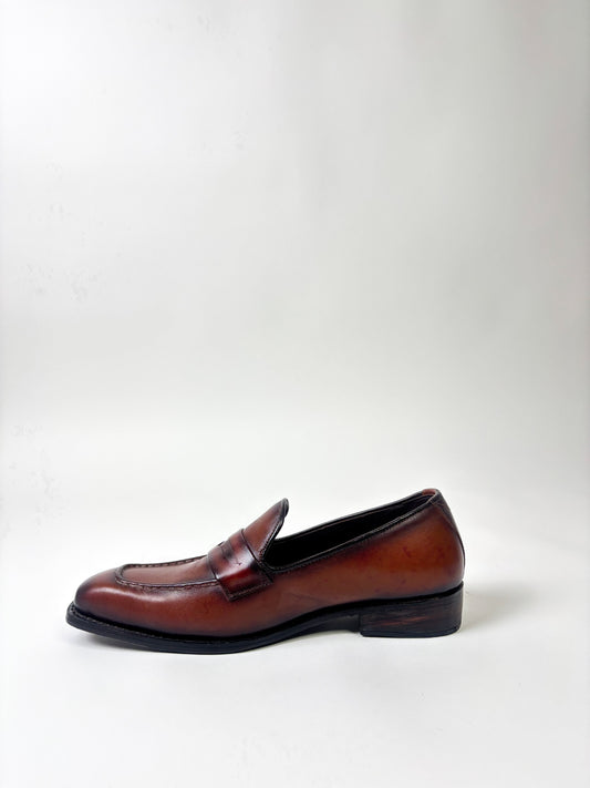 The Cognac Penny Loafer