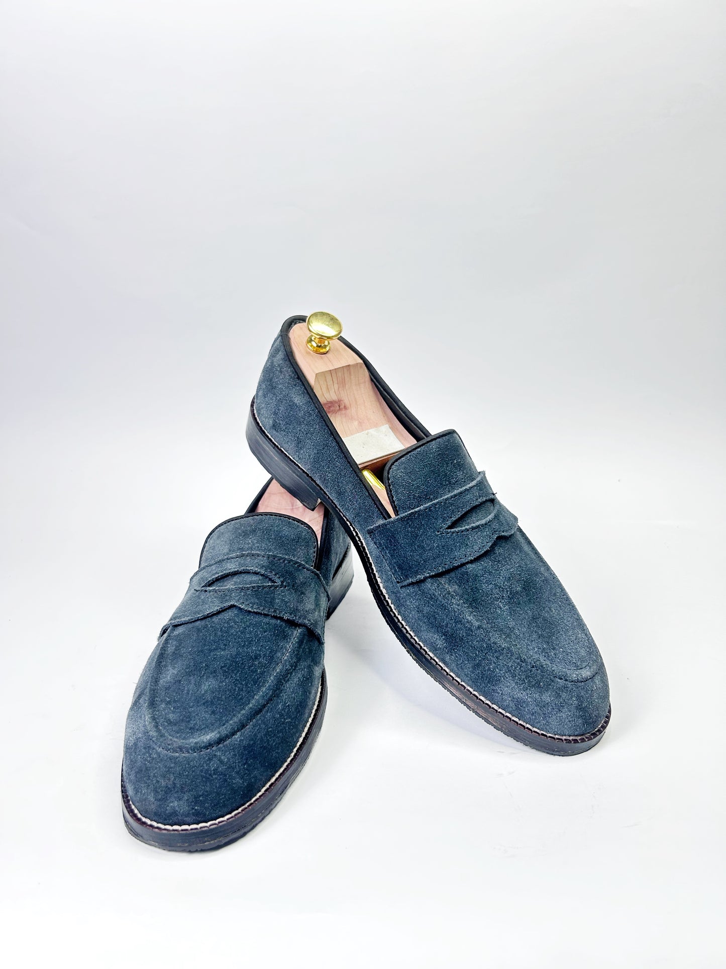 Midnight Navy Penny Loafer