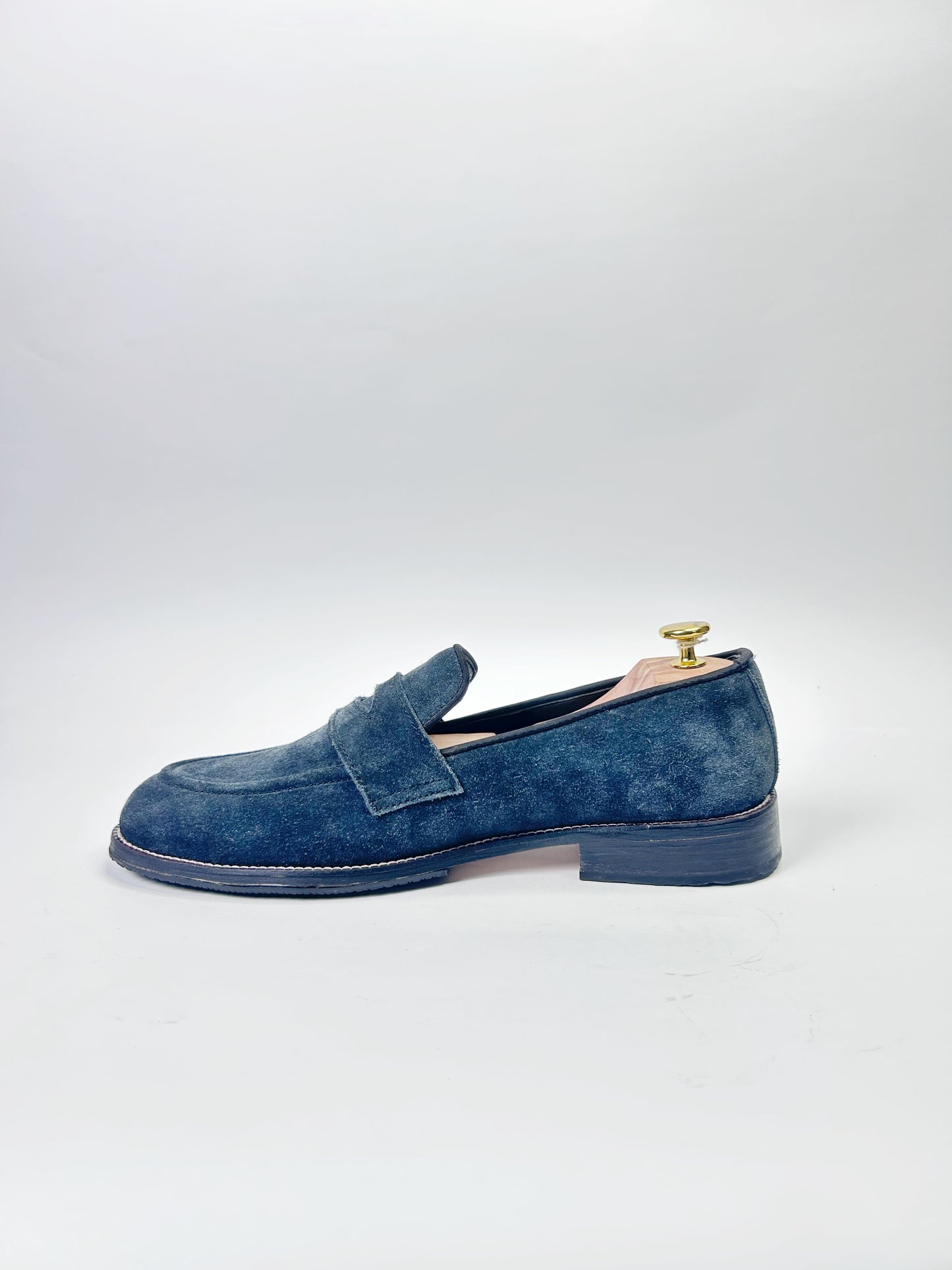 Midnight Navy Penny Loafer